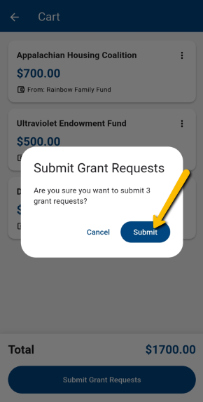 submit button