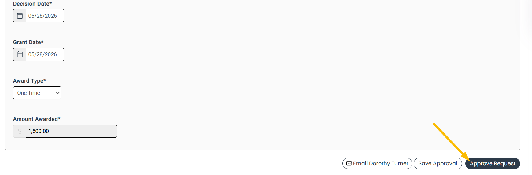 approve requests