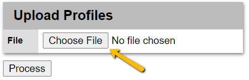 Choose File button
