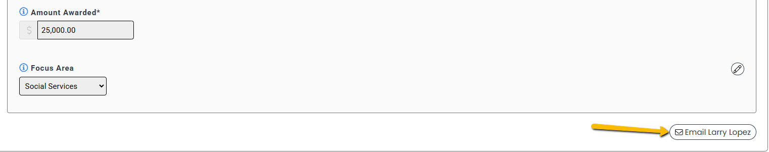 Email applicant option