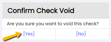 click yes