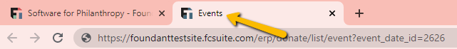 browser tab
