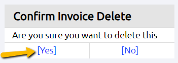 yes button