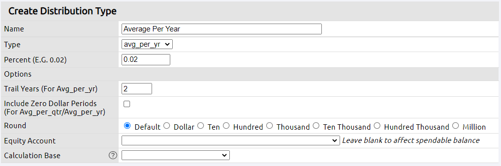 average per year example