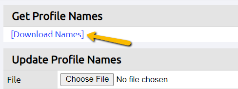 download names file