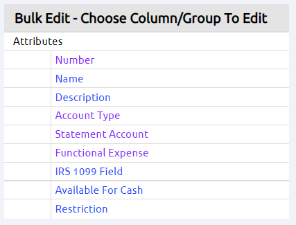 bulk edit attributes