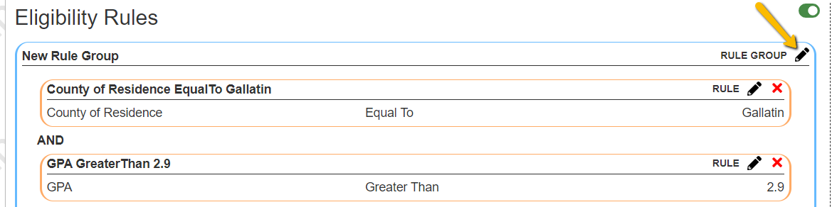 Build Eligibility Quiz Rules – Foundant Technologies