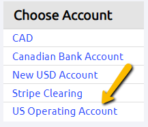 list of accounts